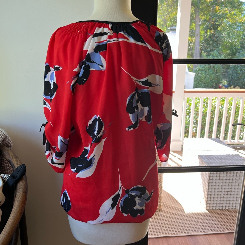 Anthropologie Yumi Kim Floral Peasant Top - Picture 5 of 5